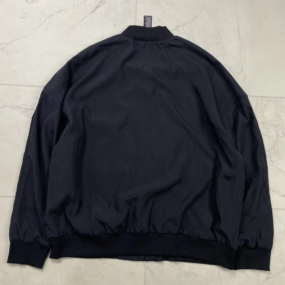 Vuori Halo Basin Bomber Jacket Black Full Zip Womens XL $198 - Picture 2 of 7